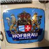 Image 1 : Vintage Hofbräu Bavaria Imported Beer Mirror Sign