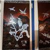 Image 2 : Asian Mother of Pearl Inlay Wall Panels with Birds