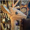 Image 2 : Tall Wicker Giraffe Planter Basket Stand