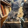 Image 1 : Carved Marble Chinese Foo Dog Statues, 11.5" Tall