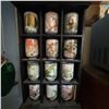 Image 1 : 1985 Franklin Porcelain "Flowers and Birds of the Twelve Months" Tumblers