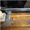 Image 4 : Vintage Kitchen Tool and Decor Lot – Chopper, Clock, Pottery Mug, and Tools