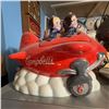 Image 1 : Campbell's Kids Airplane Ceramic Cookie Jar