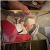Image 4 : Porcelain Sailor Boy Doll in Glass Display Case 16x9x8 in