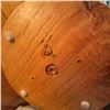 Image 7 : Hand-Carved Wooden Peregrine Falcon Sculpture, Signed, 15” Tall