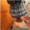 Image 10 : Hand-Carved Wooden Hawk Sculpture on Driftwood Base
