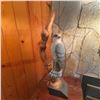 Image 1 : Hand-Carved Wooden Hawk Sculpture on Driftwood Base