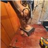 Image 8 : Hand-Carved Wooden Hawk Sculpture on Driftwood Base