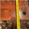 Image 7 : Vintage Solid Wood Pedestal Stand 31'' Tall