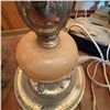 Image 6 : Vintage Art Deco Torchiere Floor Lamp with Frosted Glass Shade