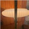 Image 9 : Vintage Art Deco Torchiere Floor Lamp with Frosted Glass Shade