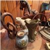 Image 6 : Antique Cast Iron Horse Tricycle Pull Toy, c. Early 20th Century