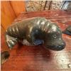 Image 1 : Two Inuit Carvings: Manatee by Sammy Kalvak and Loon, Soapstone