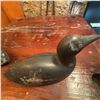 Image 4 : Two Inuit Carvings: Manatee by Sammy Kalvak and Loon, Soapstone