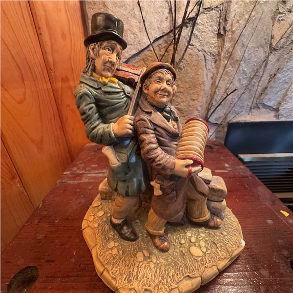 Wellington Makers Stoneware Figurine Musicians Handpainted England
