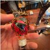 Image 1 : Stained Glass Art Deco Decorative Light Bulb