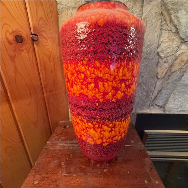 Large West German Fat Lava Vase, 517-45, 45cm Tall