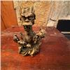 Image 3 : Vintage Brass Chinese Dragon Figurine