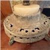 Image 3 : Art Deco Standing Ashtray with Swan Motif, 27" Tall