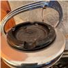 Image 4 : Art Deco Standing Ashtray with Swan Motif, 27" Tall