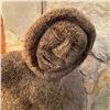 Image 5 : Large Carved Inuit Figure in Soapstone, 18" Tall