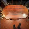 Image 1 : Antique Victorian-Style Wood Side Table with Turned Legs