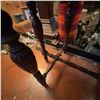 Image 9 : Antique Victorian-Style Wood Side Table with Turned Legs