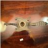 Image 1 : Vintage Ornate Cast Metal Candle Holder with Handle