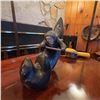 Image 10 : Inuit Soapstone Carving Hunter in Kayak with Seal