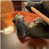 Image 6 : Inuit Soapstone Carving Hunter in Kayak with Seal