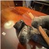 Image 7 : Inuit Soapstone Carving Hunter in Kayak with Seal