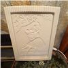 Image 11 : Vintage Porcelain Lithophane Table Lamp With Artistic Scenes