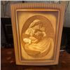 Image 1 : Vintage Porcelain Lithophane Table Lamp With Artistic Scenes