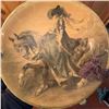 Image 6 : Victorian-Era Decorative Cardboard Wall Plaques, Equestrian Figures