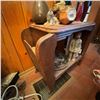 Image 10 : Vintage Wooden Side Table With Assorted Decorative Items