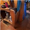 Image 5 : Vintage Wooden Side Table With Assorted Decorative Items