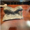 Image 2 : Inuit Carved Stone Walrus Sculpture Signed Qoomaluk Pov