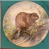 Image 3 : Goebel 1980 The Beaver Collector Plate by Lasa Gubert