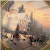 Image 3 : Thomas Kinkade Victorian Christmas Limited Edition Plate