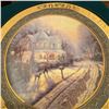 Image 2 : 1999 Thomas Kinkade Collector Plate "Victorian Christmas"