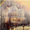 Image 3 : 1999 Thomas Kinkade Collector Plate "Victorian Christmas"