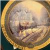 Image 4 : 1999 Thomas Kinkade Collector Plate "Victorian Christmas"