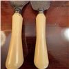 Image 4 : Vintage Silverplate Fish Servers with Cream Handles Pair