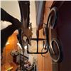 Image 2 : Vintage Cast Iron Galloping Horses Wall Mount Plant Hanger