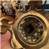 Image 5 : Cut Glass Compote with Ornate Brass Pedestal Base