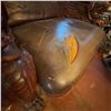 Image 4 : Antique Carved Lion Armchair with Embossed Leather