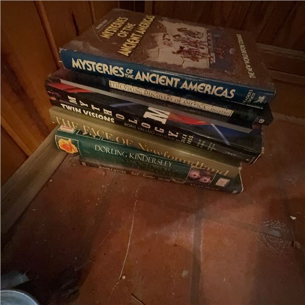 5 Vintage Illustrated Books