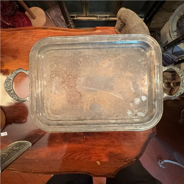 Viking Plate E.P. Copper Serving Tray, Made in Canada