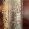 Image 3 : Thai Pewter Flask with Elephant and Cultural Motifs