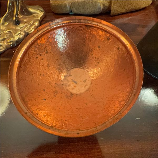 Handmade Zambian Hammered Copper Bowl